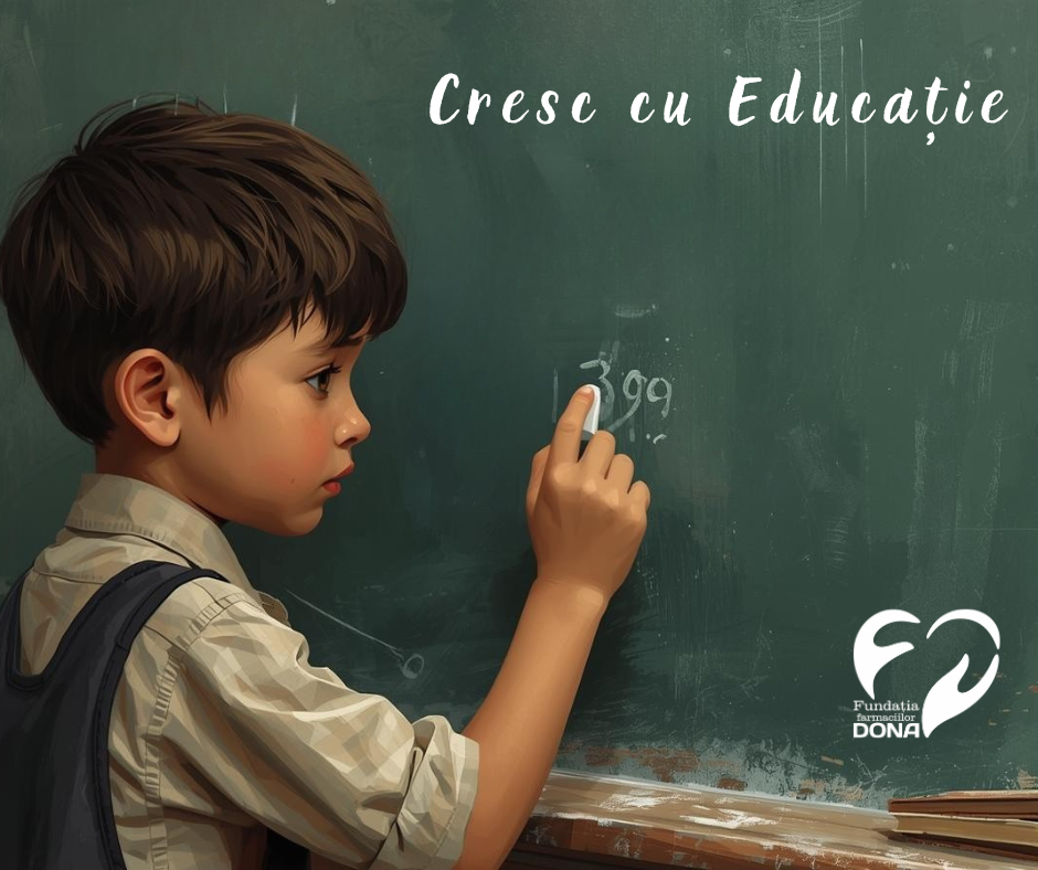 Cresc cu Educație – Împreună pentru acces la educație de calitate