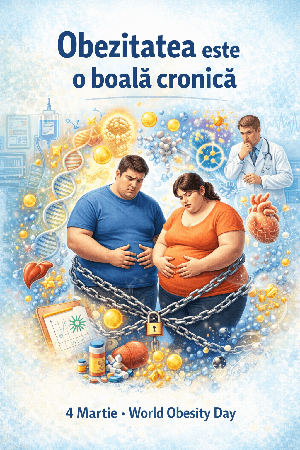 Ziua Mondială a Obezității - Obezitatea este o boală cronică