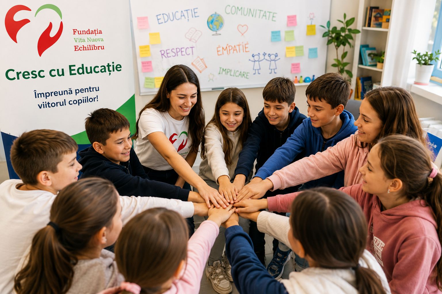 CRESC CU EDUCAȚIE – PROIECTE EDUCAȚIONALE ÎN COMUNITĂȚI DIN ROMÂNIA