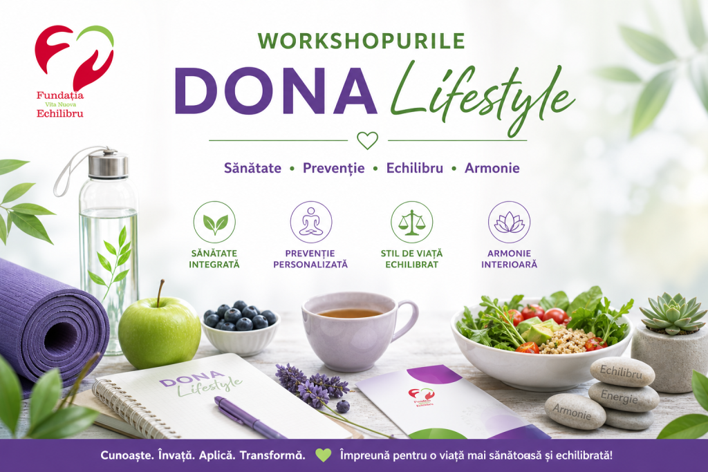 Program workshopuri Dona Lifestyle – Slăbire sănătoasă