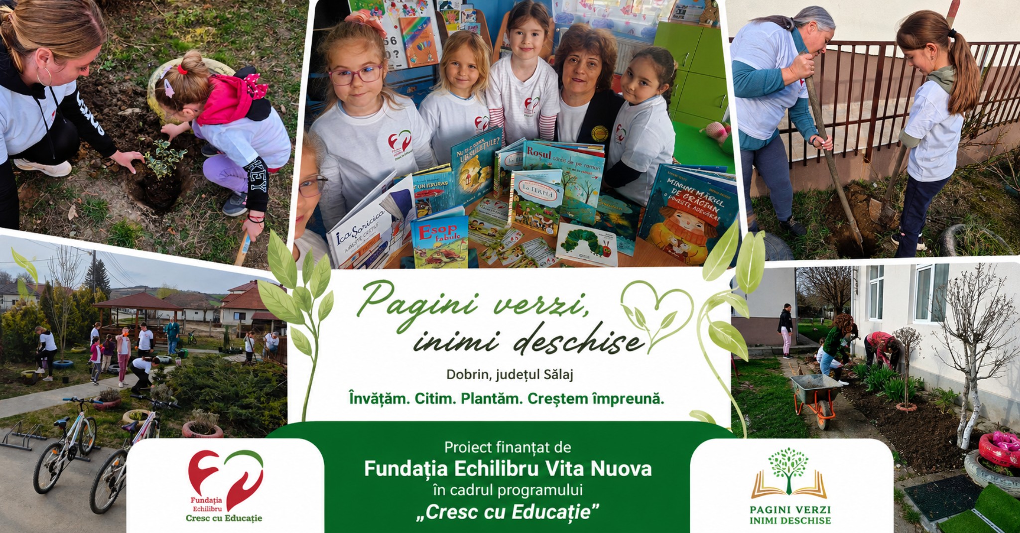 Pagini verzi, inimi deschise