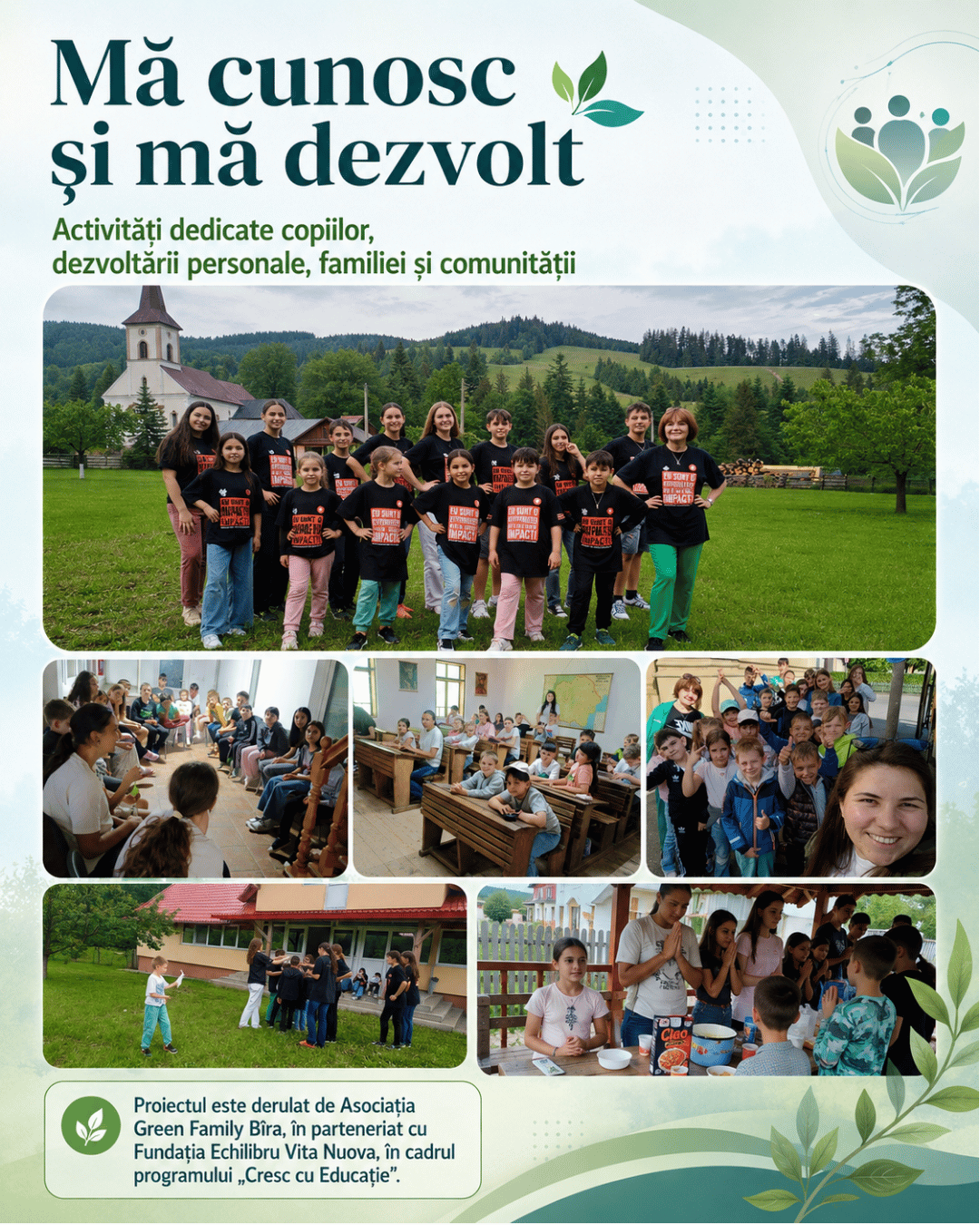 Mă cunosc și mă dezvolt - dezvoltare personală pentru copii